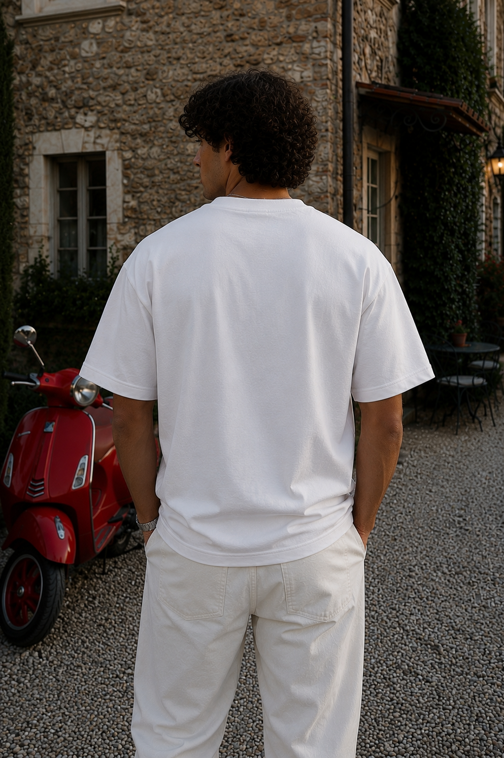 MONRELLI Signature Tee — White